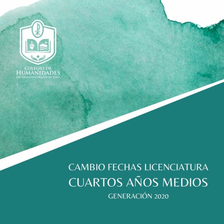 Reprogramación de las fechas de las Licenciaturas 2020