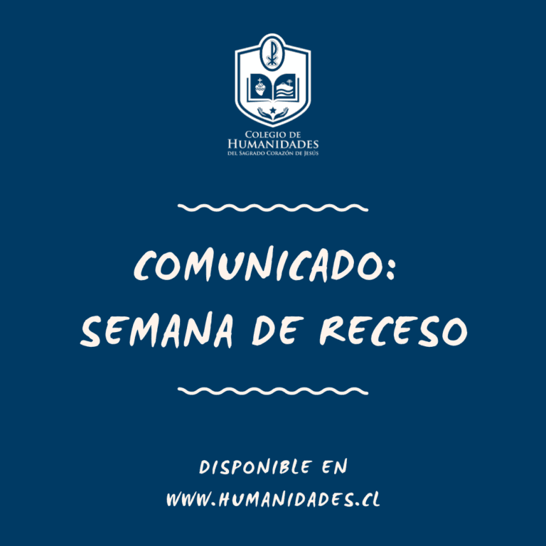 Comunicado: Semana de Receso