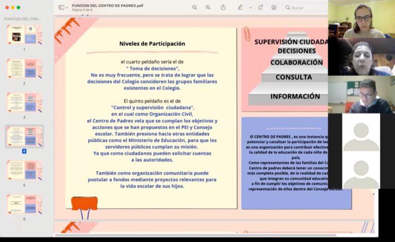 Primer Consejo de Delegados del Centro de Padres