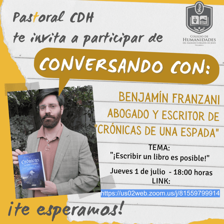 Conversando con Benjamín Franzani “¡Escribir un libro es posible!» (VIDEO)