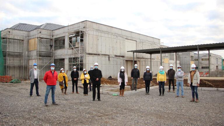 Visita a las obras del Parvulario y básica CDH