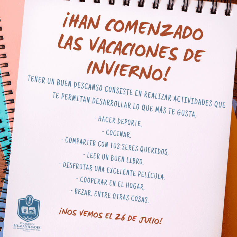 ¡Felices vacaciones de invierno!