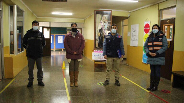 Visita de Seremi de Salud a nuestro colegio