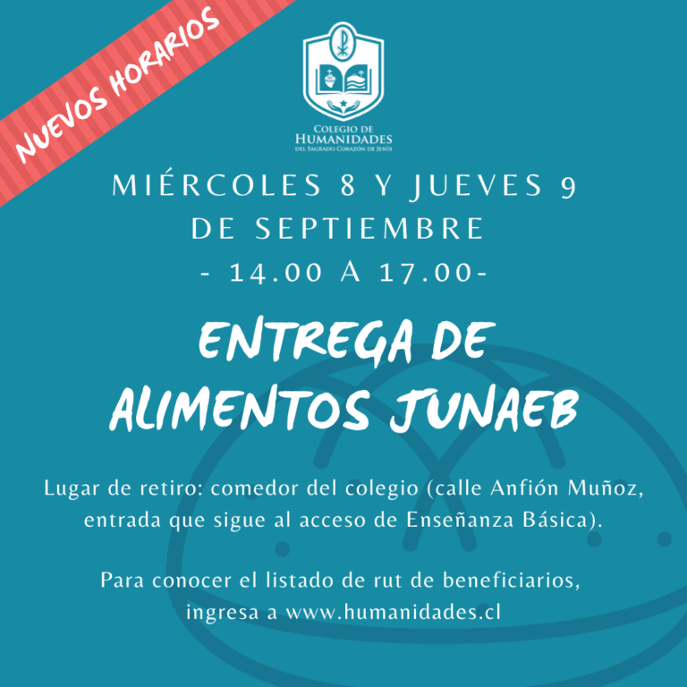 Entrega de Canastas Junaeb