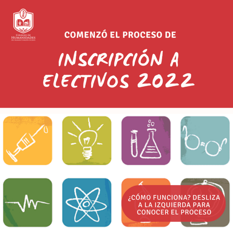 Electivos 2022 para 3° y 4° medios