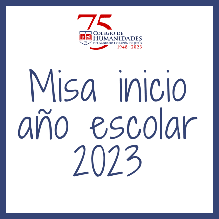 Misa inicio año escolar 2023