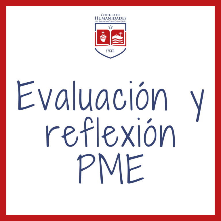 Evaluación y reflexión PME