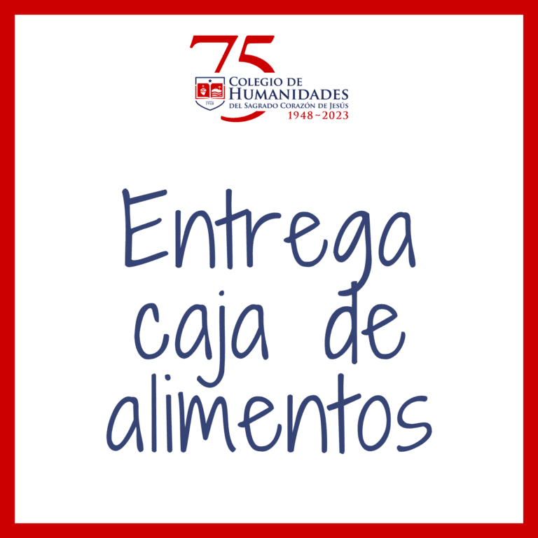 Entrega caja de alimentos