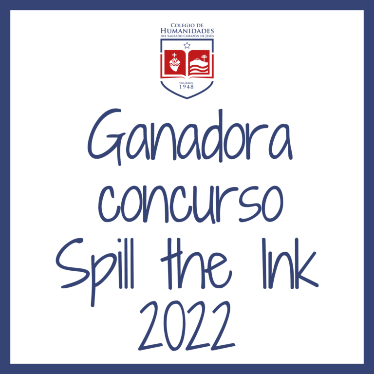 Ganadora concurso Spill the Ink 2022