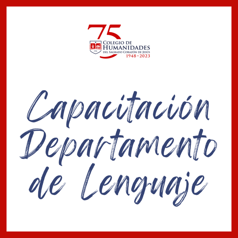 Capacitación Departamento de Lenguaje