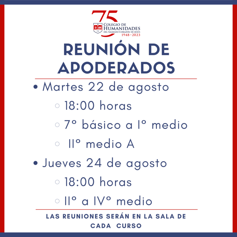 Reunión de Apoderados Sede Centro
