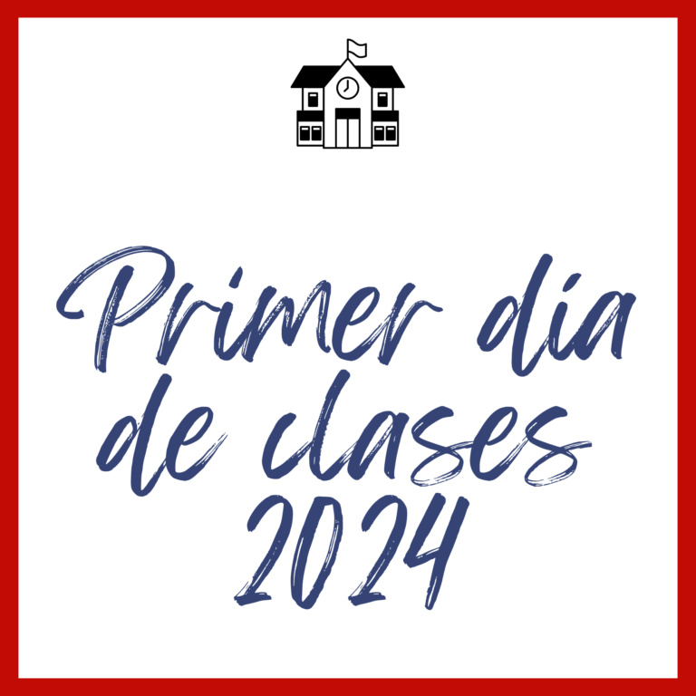 Bienvenidos al primer día de clases