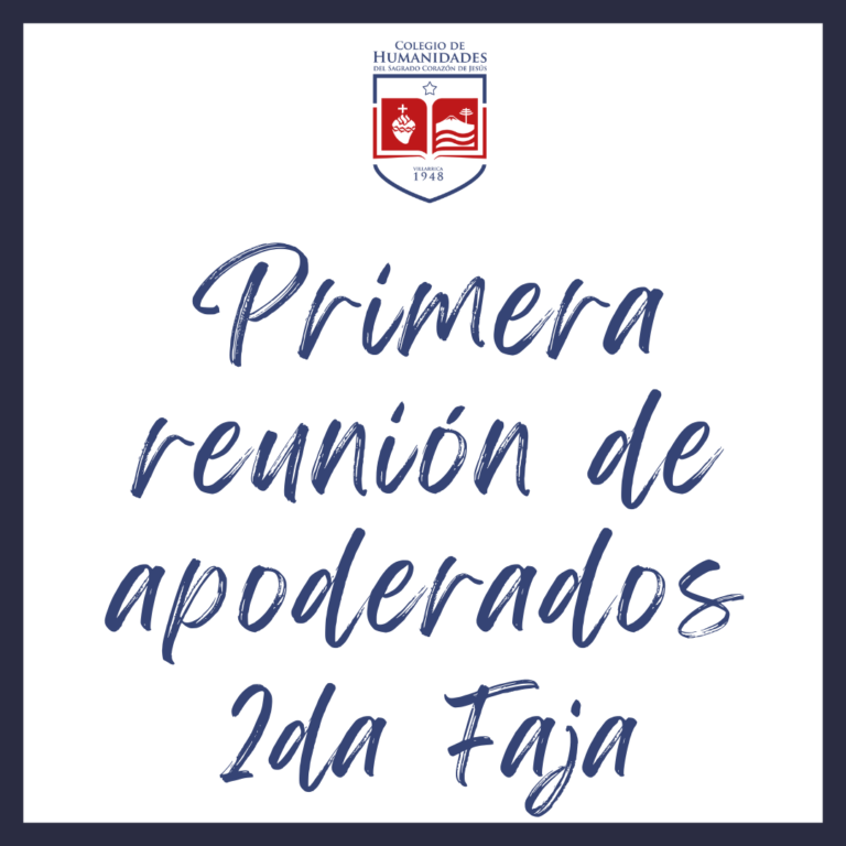 Primeras reuniones de apoderados