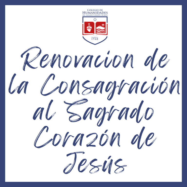 Renovación de la Consagración del Colegio al Sagrado Corazón de Jesús