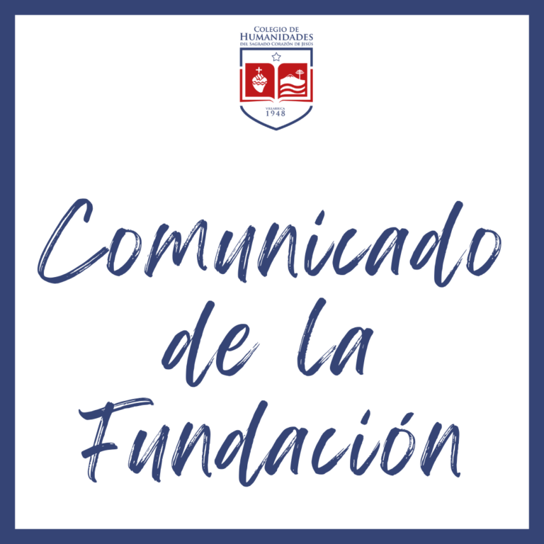 Comunicado de la Fundación